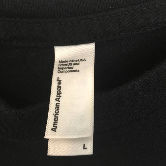 [AMERICANAPPAREL] Black Valhalla graphic t-shirt L - Picture 4 of 4